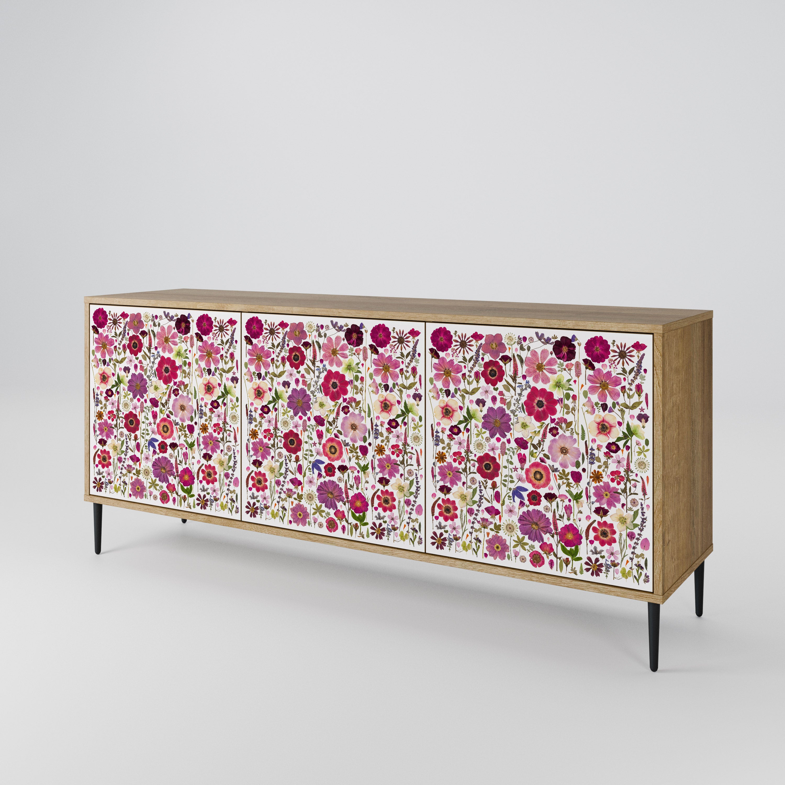 PETAL GARDEN 3-Door Sideboard