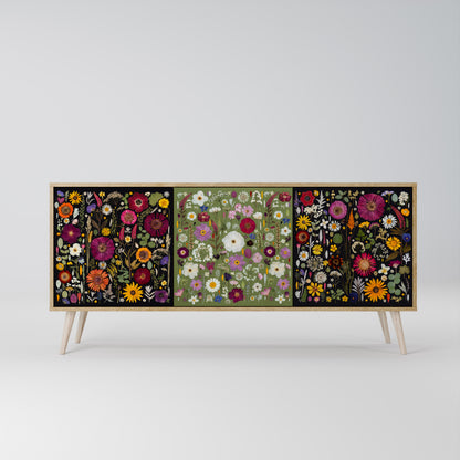 VERDANT GARDEN 3-Door Sideboard