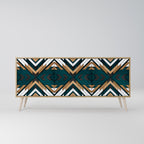 ARTISTIC GEOMETRY 3-Door Sideboard