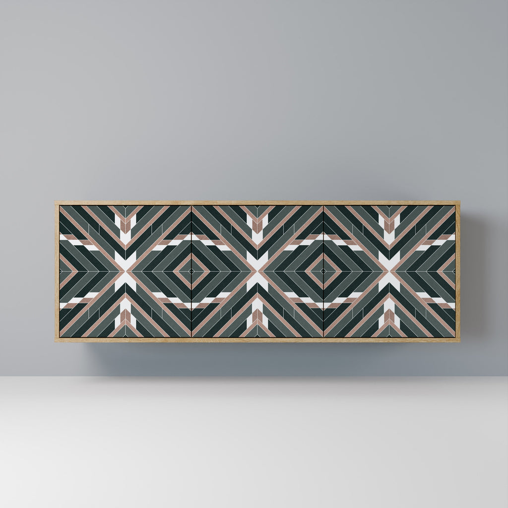 DIMENSION DELIGHTS 3-Door Sideboard in Oak Effect