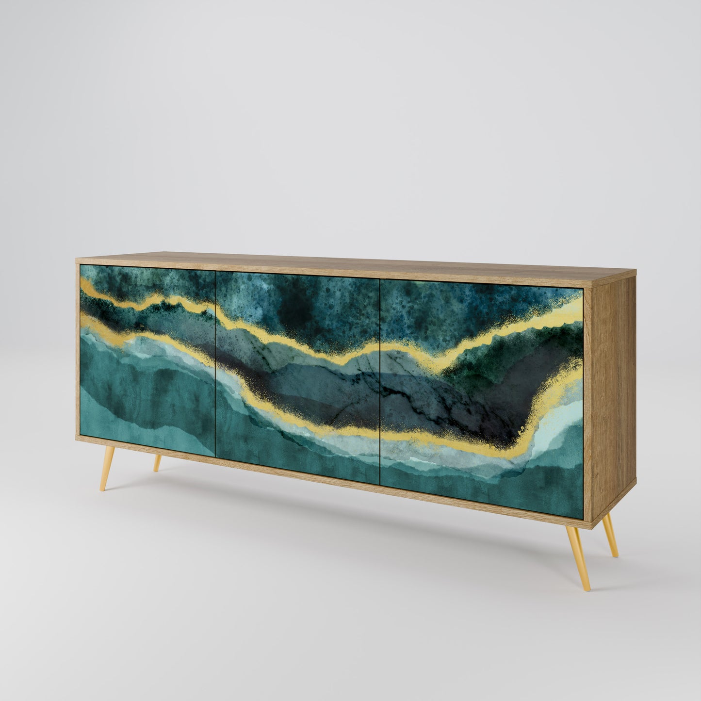 GOLDRUSH ODYSSEY 3-Door Sideboard