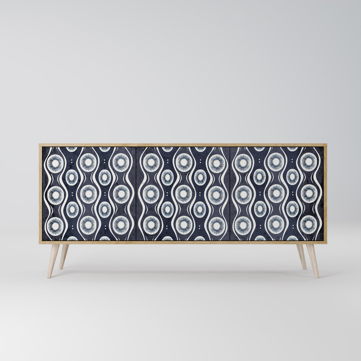 GRAPHITE EYES 3-Door Sideboard
