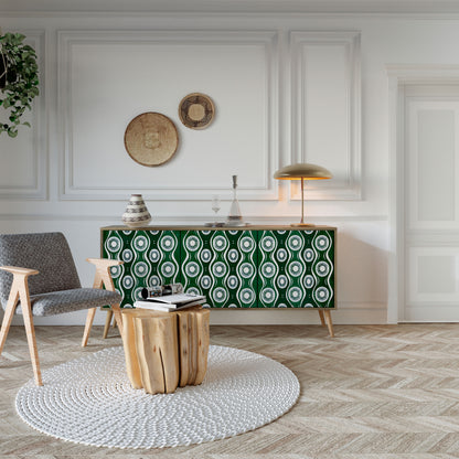 GREEN EYES 3-Door Sideboard