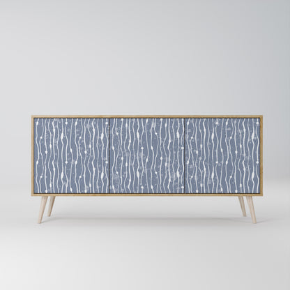 GRAPHITE RAIN 3-Door Sideboard