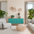 TURQUOISE RAIN 3-Door Sideboard