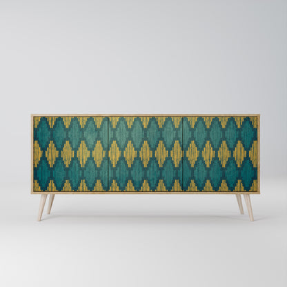 POLYGONS 3-Door Sideboard