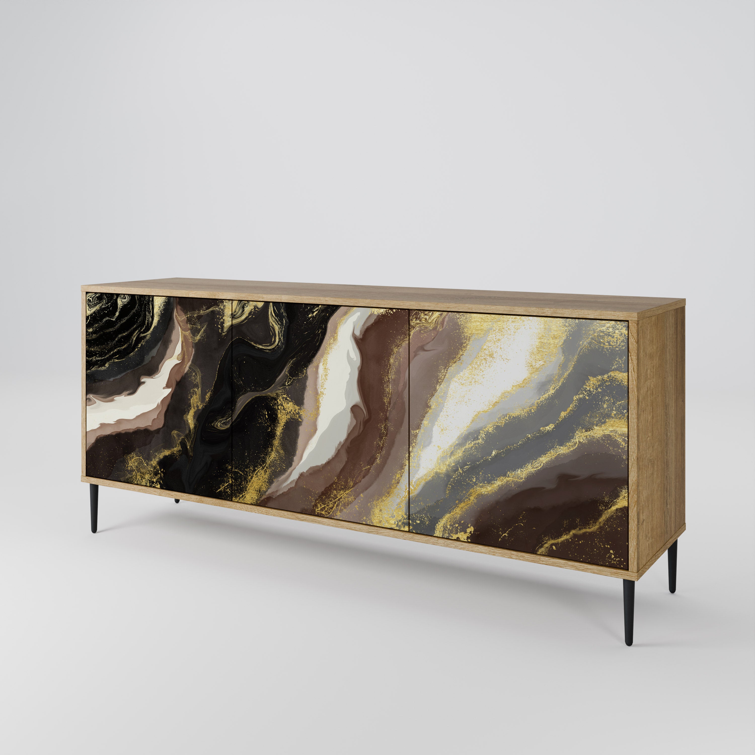 GOLD DUST 3-Door Sideboard