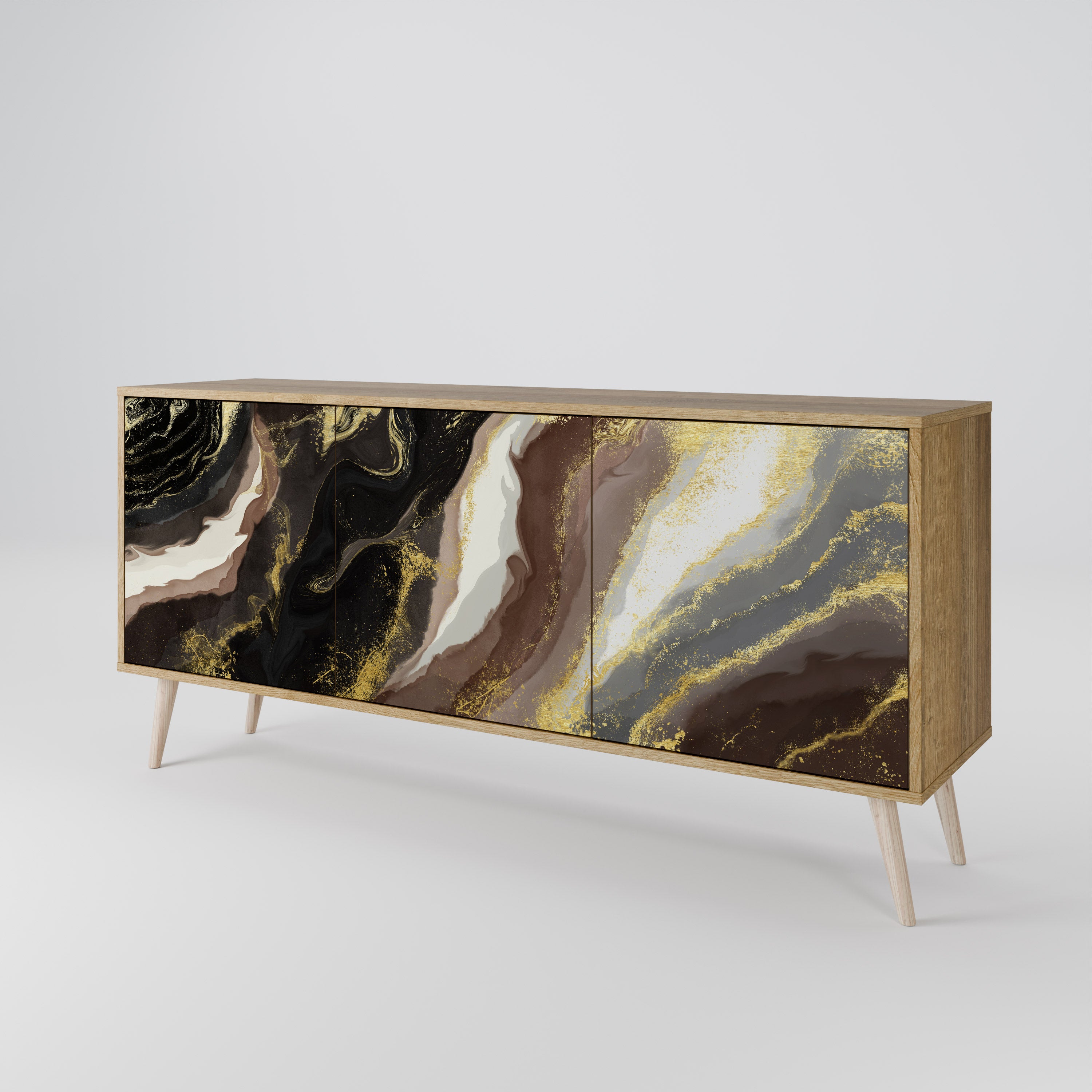 GOLD DUST 3-Door Sideboard