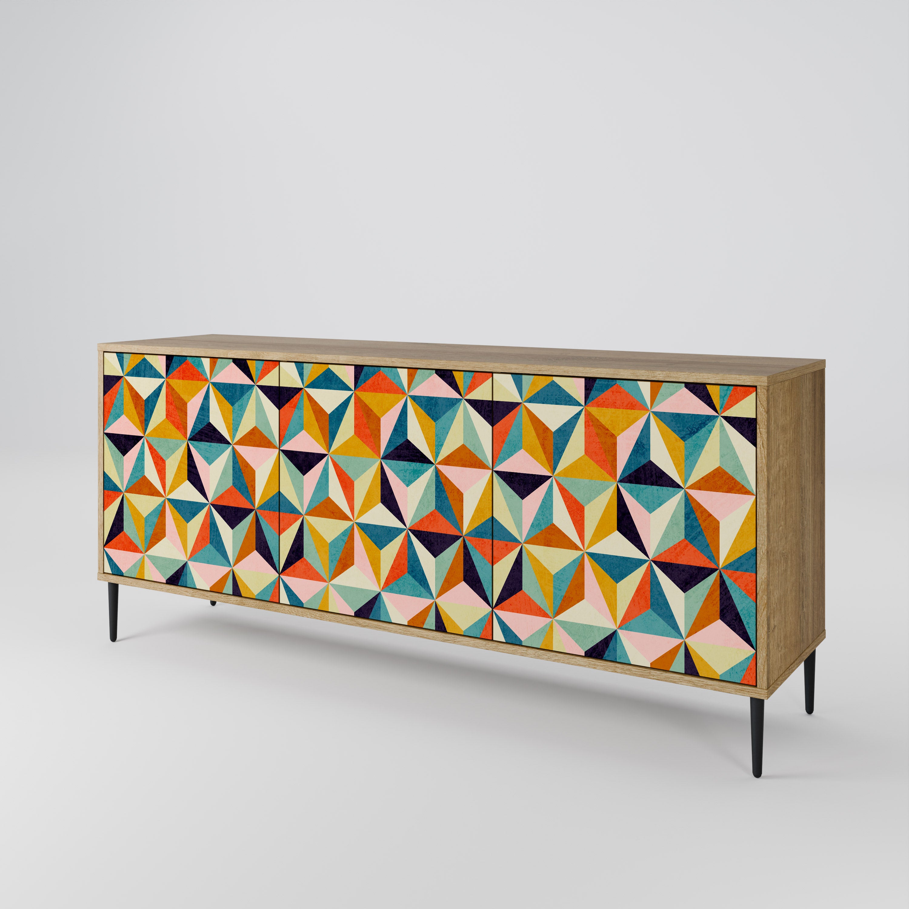 TESSELATE TREASURES 3-Door Sideboard