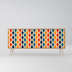 COLORFUL NOSTALGIA 3-Door Sideboard