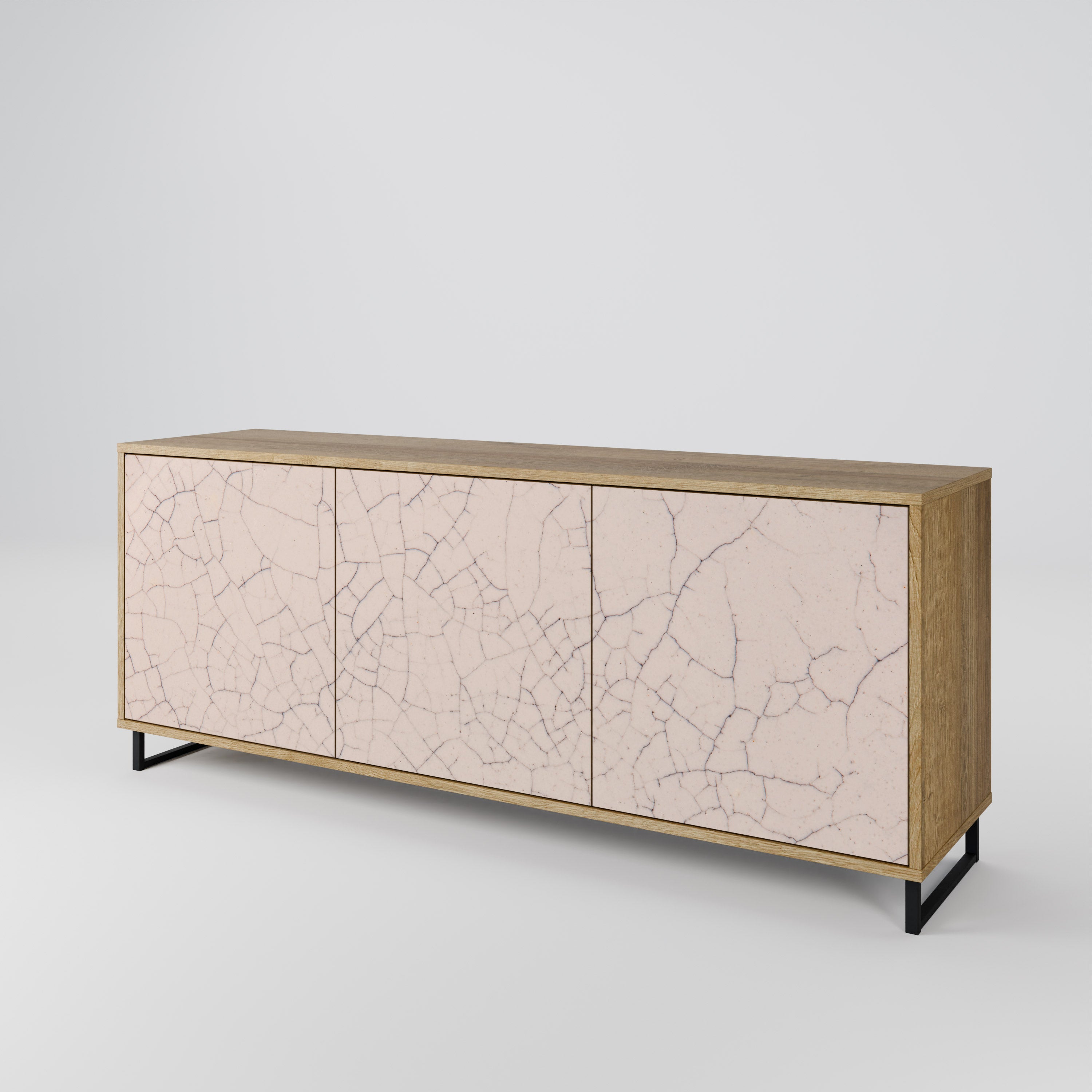 CERAMIC TEXTURE 3-Door Sideboard