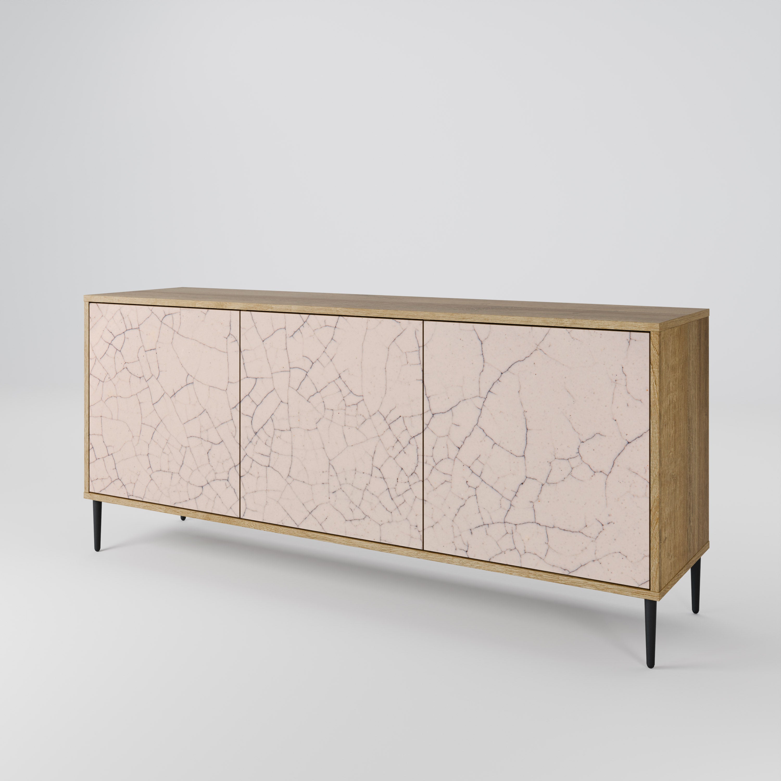 CERAMIC TEXTURE 3-Door Sideboard