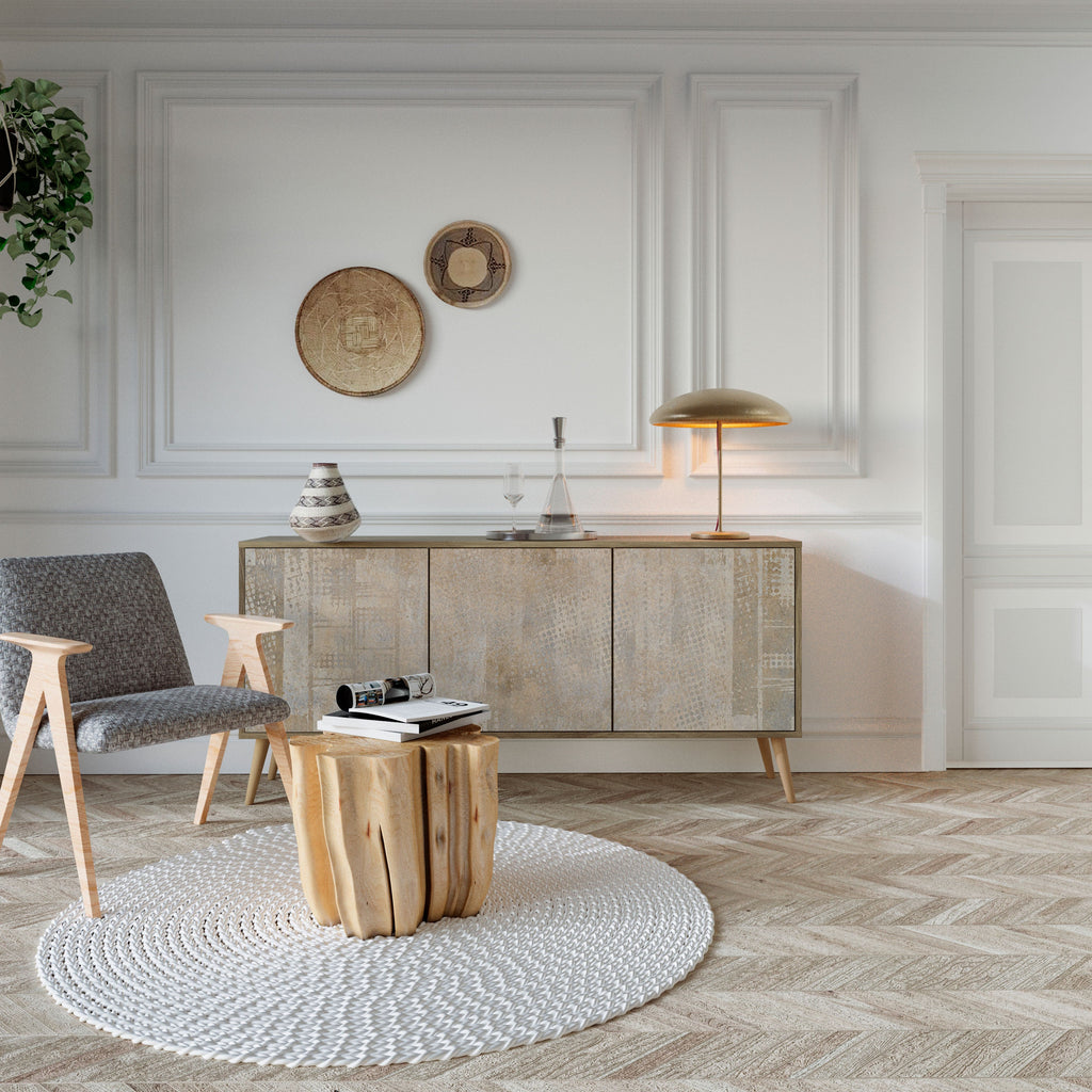 SCREEN ERROR 3-Door Sideboard in Oak Effect