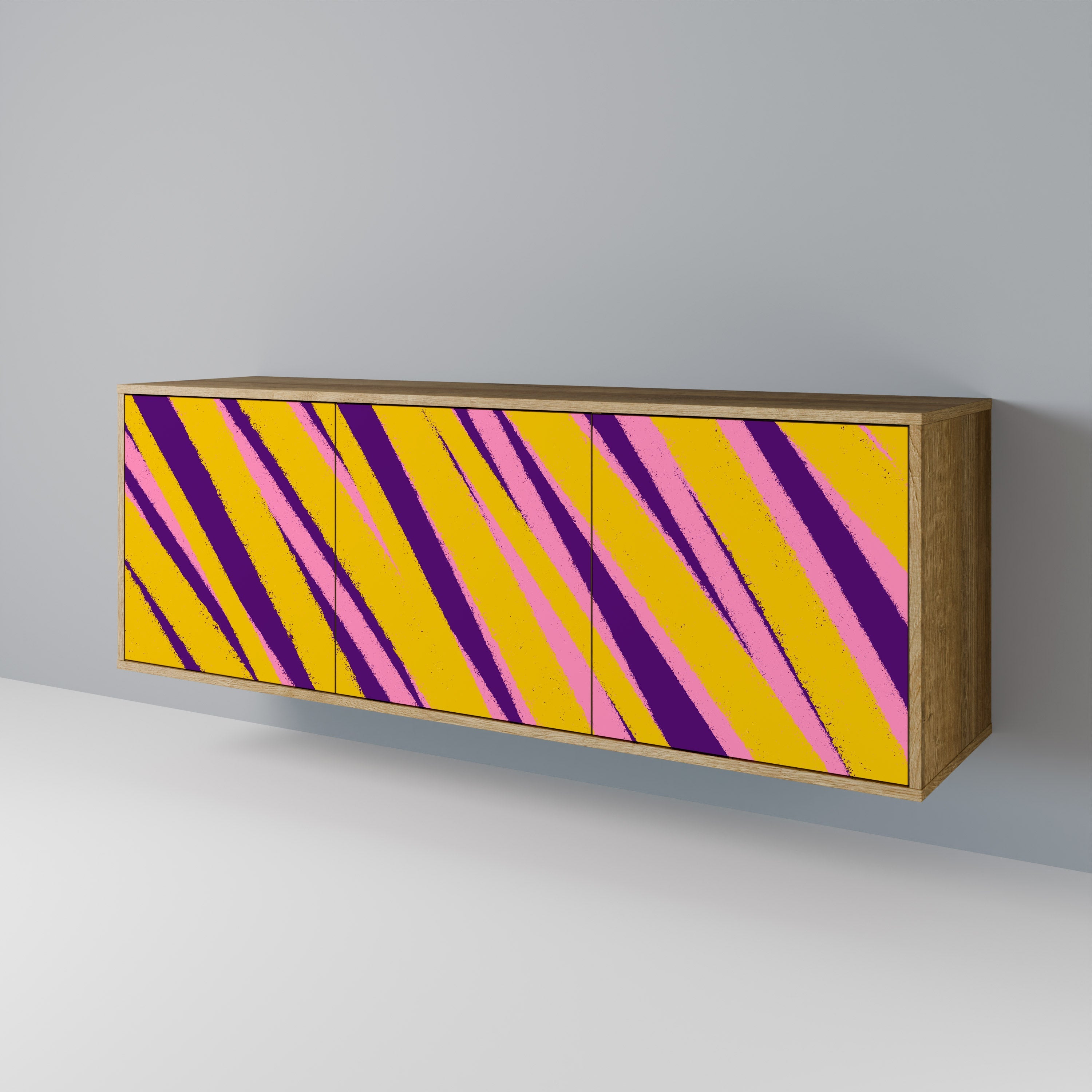 Buffet 3 portes effet chêne DREAMS COME TRUE