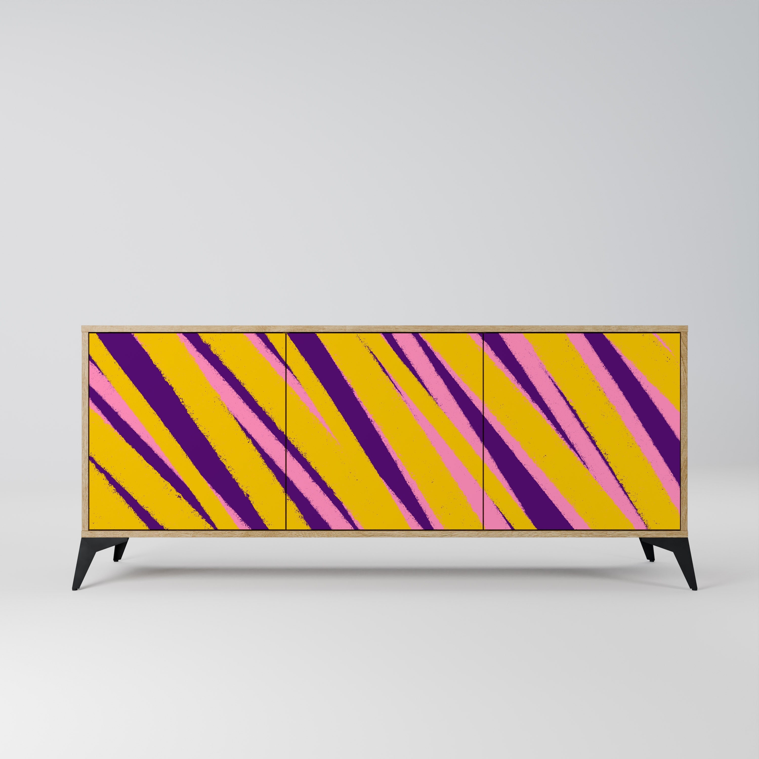 Buffet 3 portes effet chêne DREAMS COME TRUE