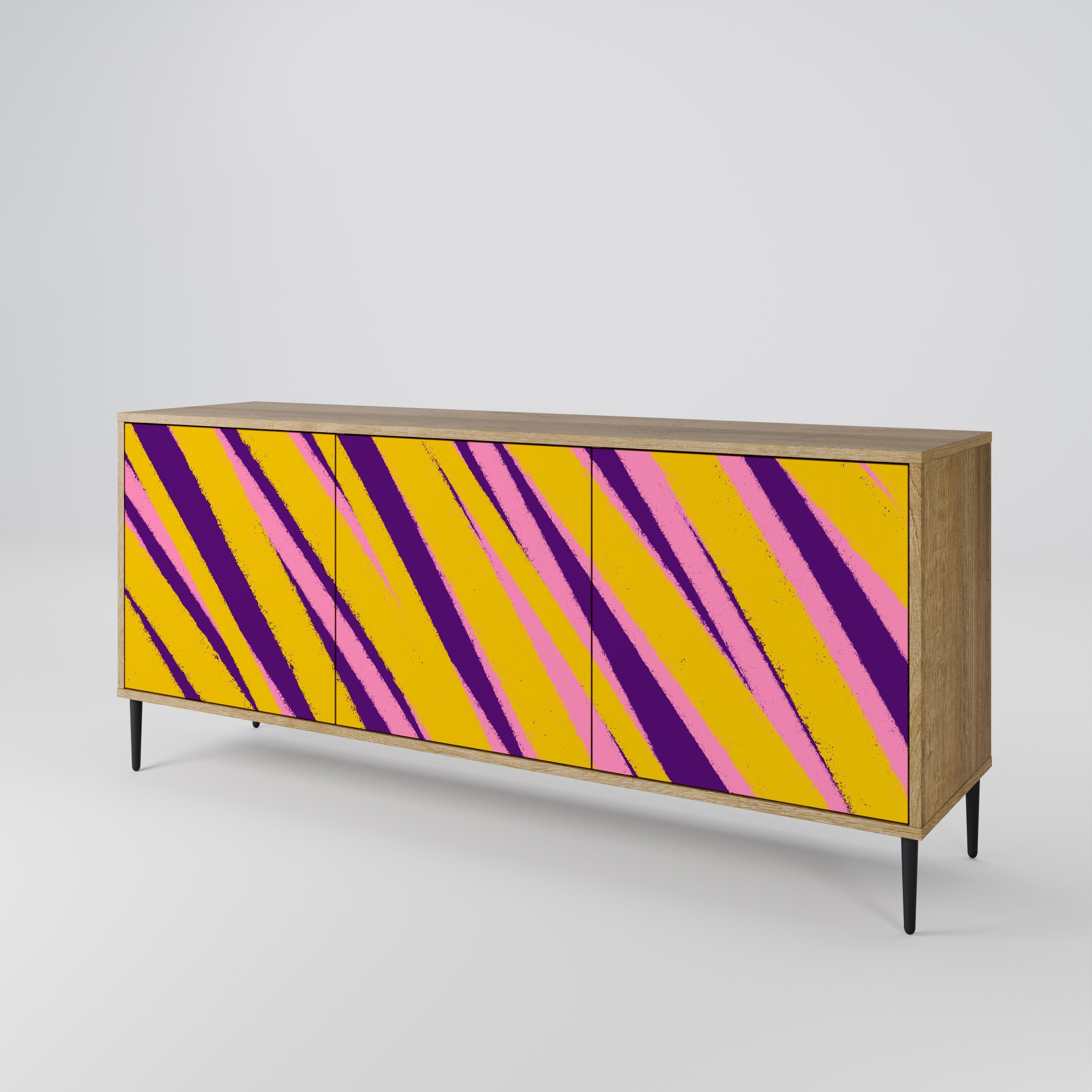 Buffet 3 portes effet chêne DREAMS COME TRUE