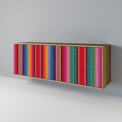 ETHNIC MEXICAN 3-Door Sideboard