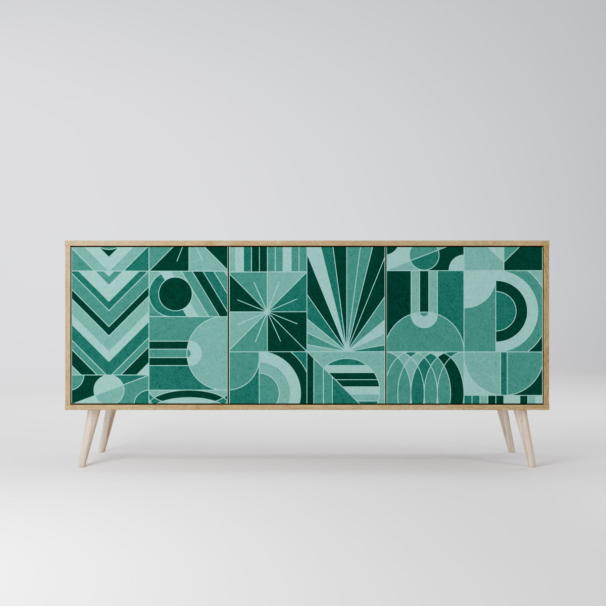 HARMONIC GRID 3-Door Sideboard