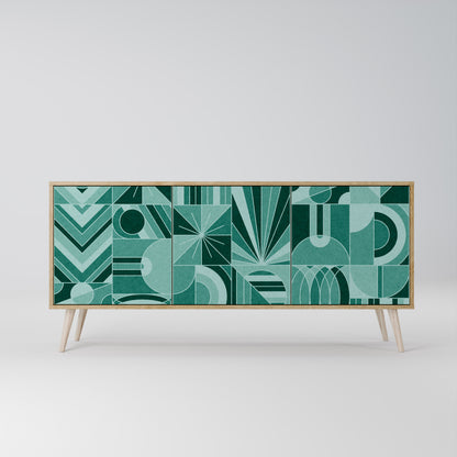 HARMONIC GRID 3-Door Sideboard
