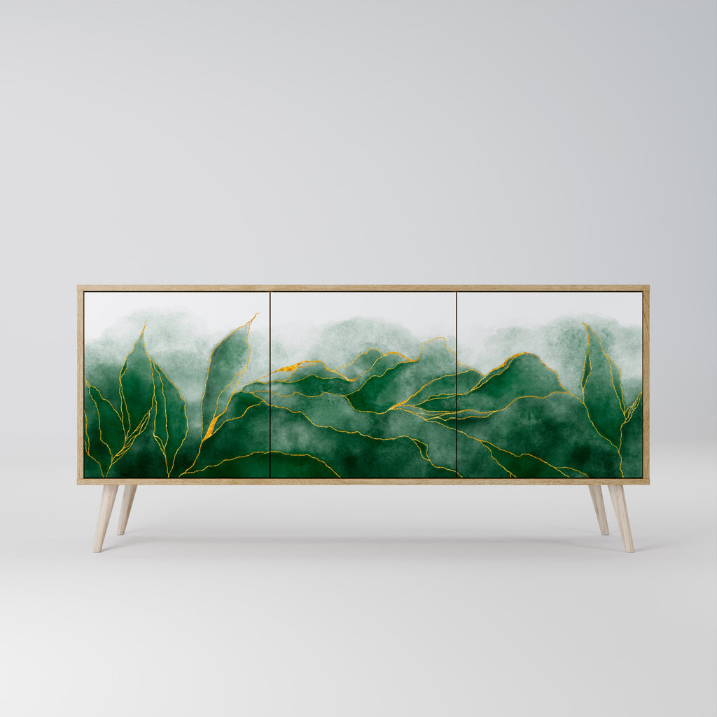 Buffet 3 portes effet chêne de la collection EXPENSIVE NATURE