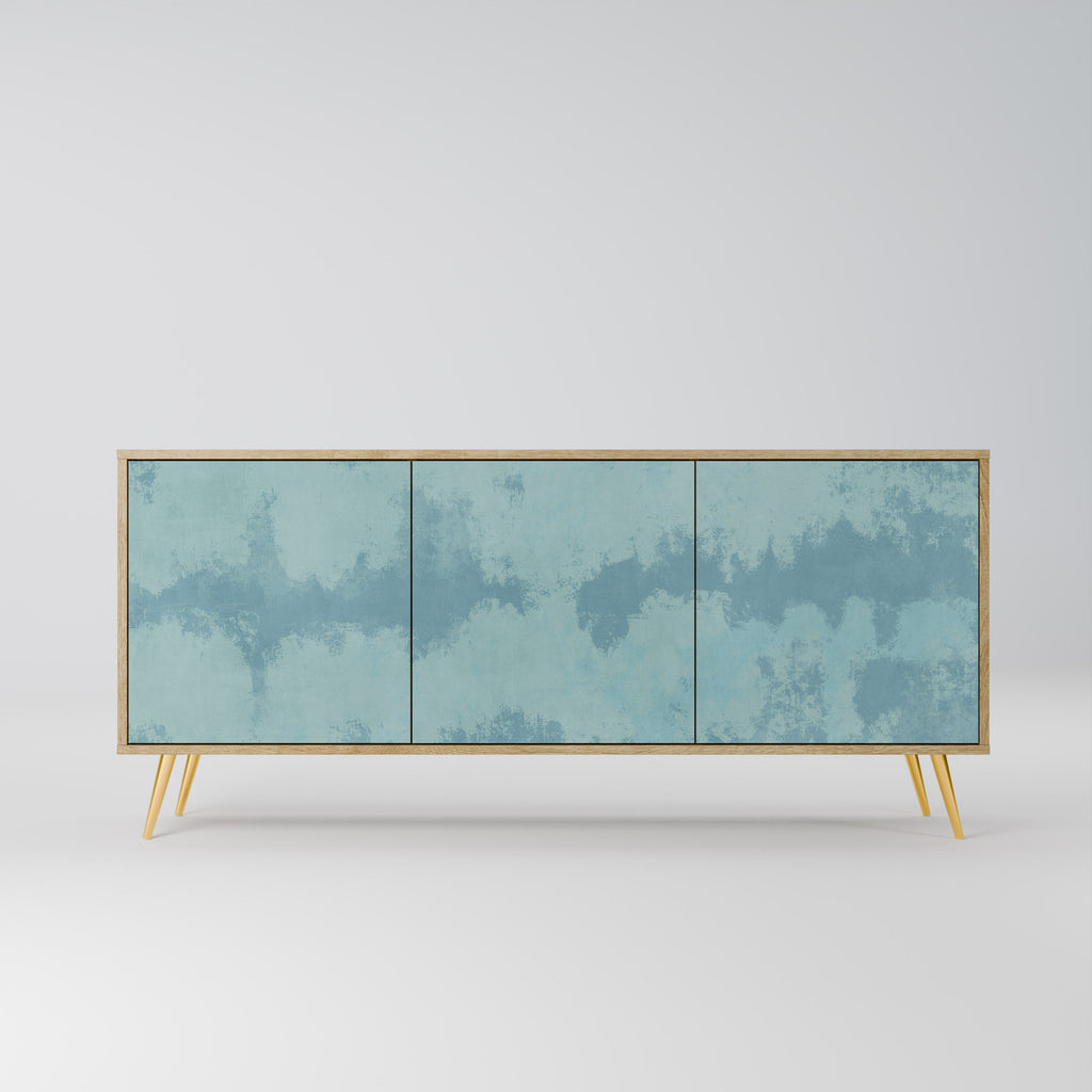 Buffet 3 portes SKY WASH effet chêne
