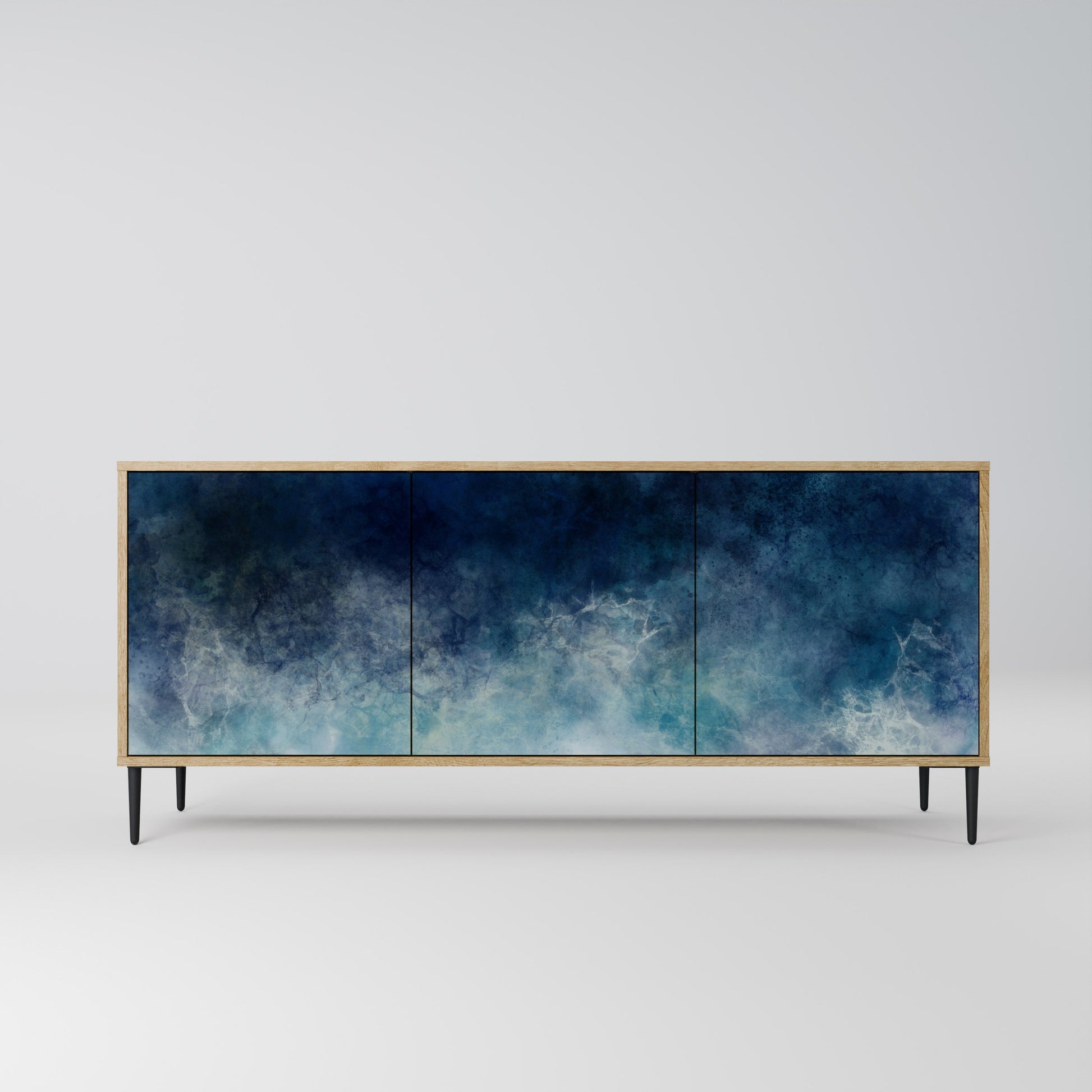 Buffet 3 portes effet chêne CELESTIAL FALL
