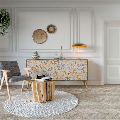 SPRING WHIMSY 3-Door Sideboard