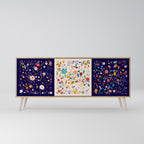FLORAL COMBINATION 3-Door Sideboard