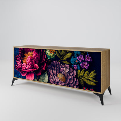 BLOOMING ELEGANCE 3-Door Sideboard