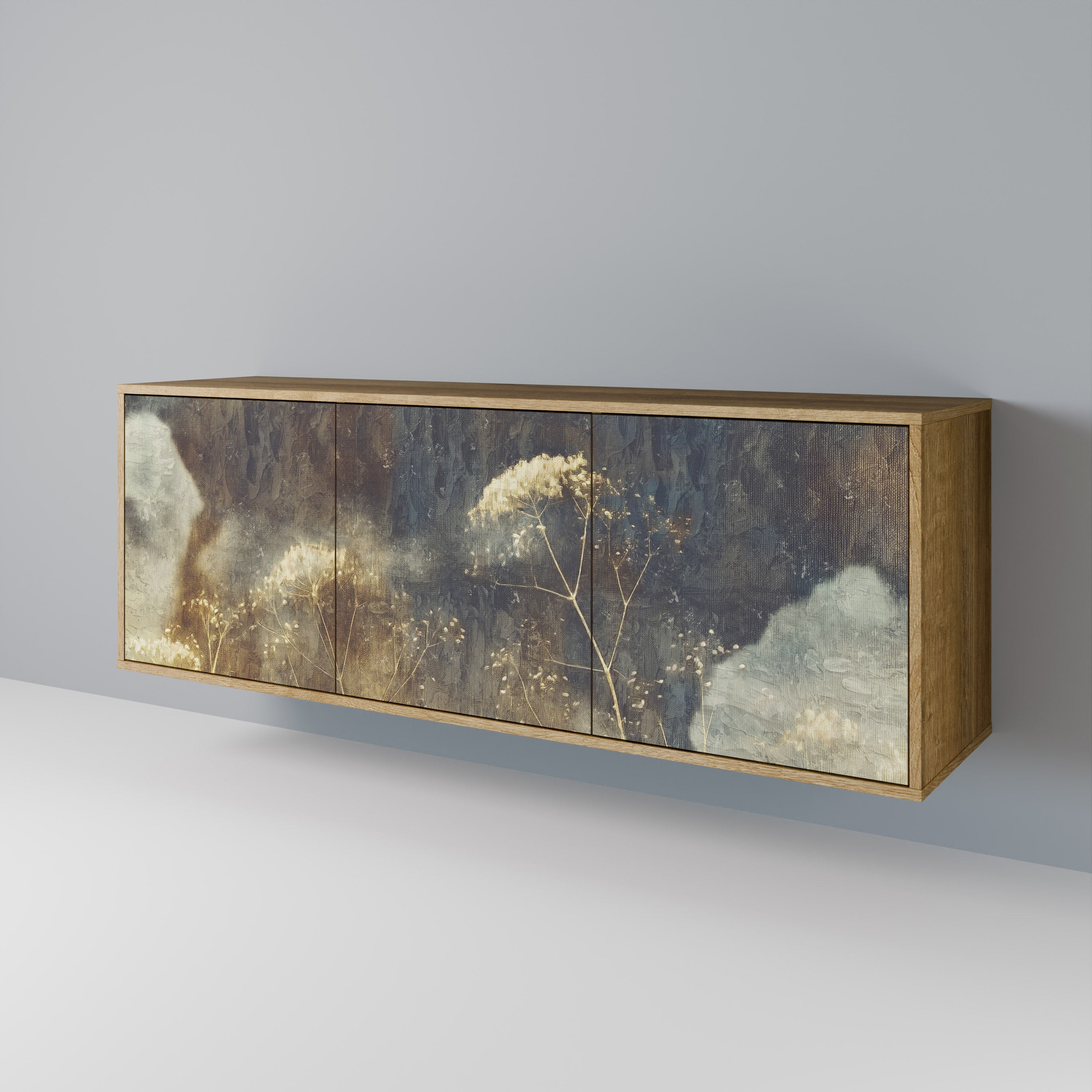 GENTLE POWER 3-Door Sideboard