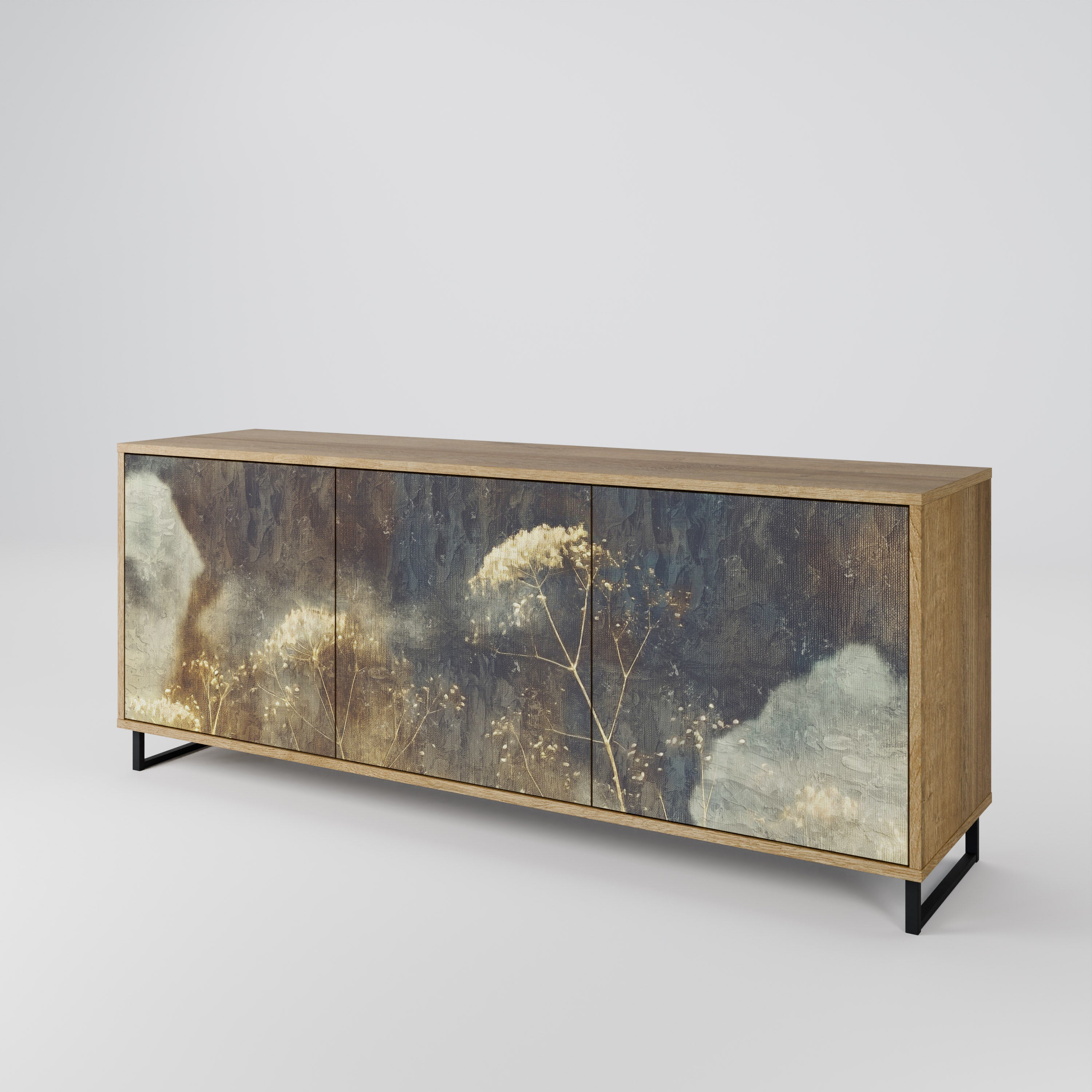 GENTLE POWER 3-Door Sideboard