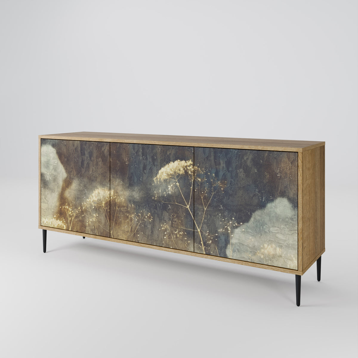 GENTLE POWER 3-Door Sideboard