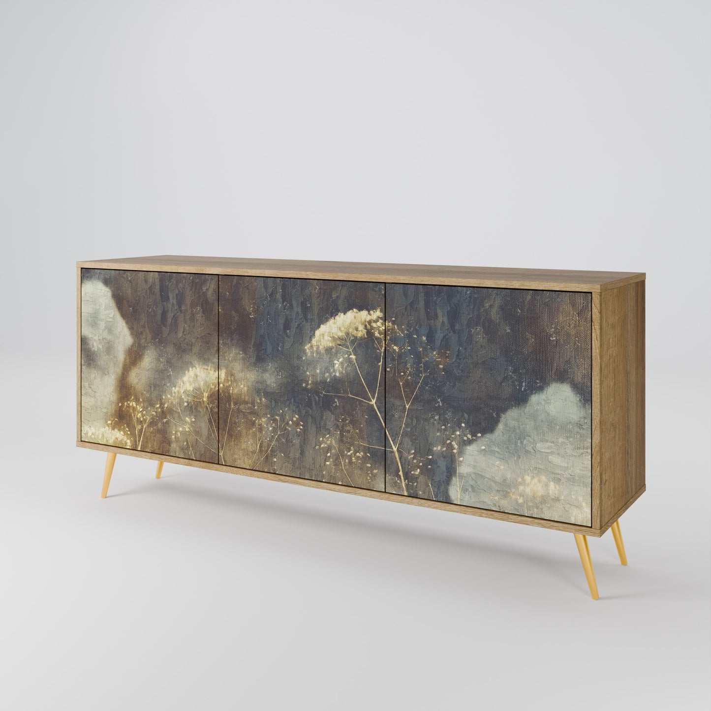 GENTLE POWER 3-Door Sideboard