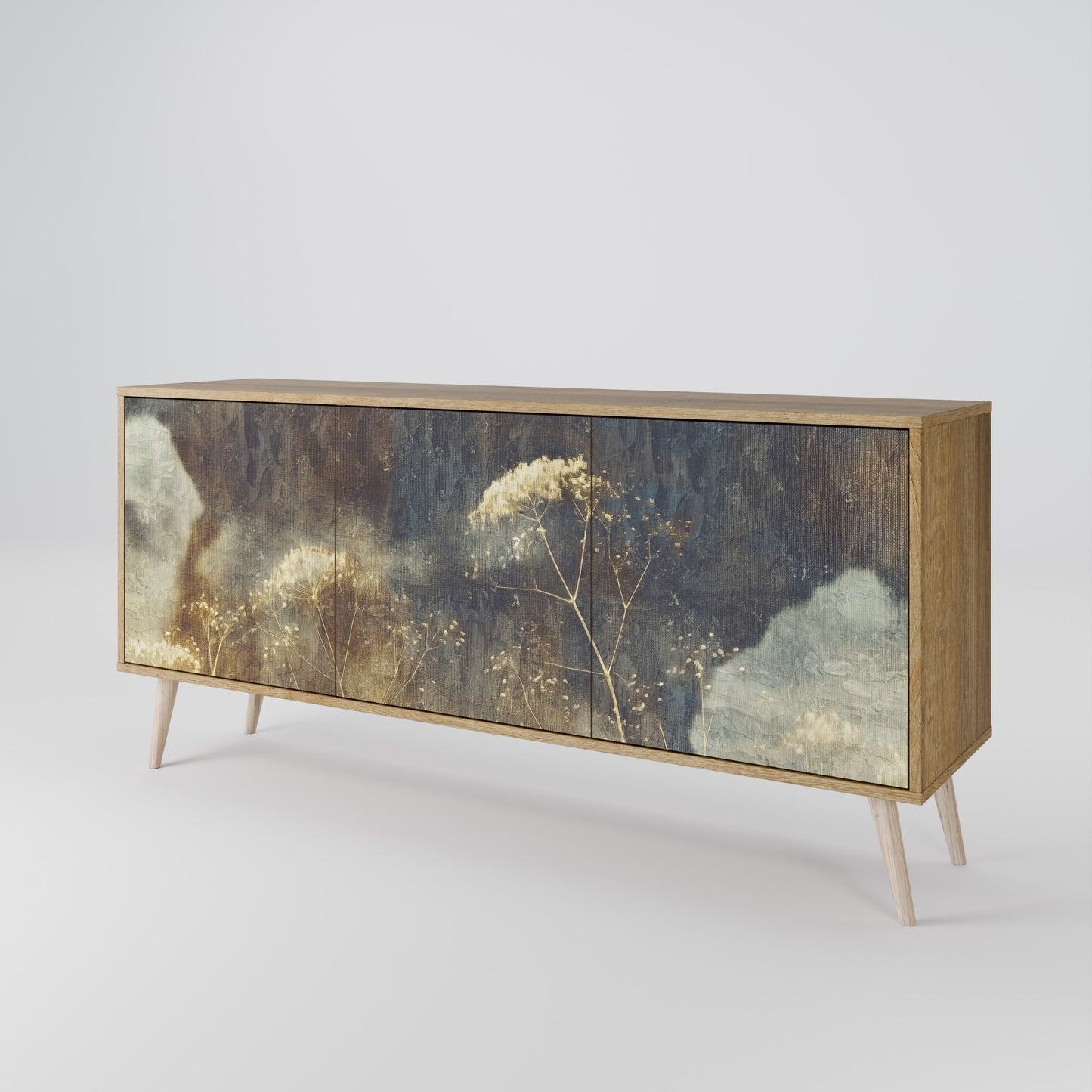 GENTLE POWER 3-Door Sideboard