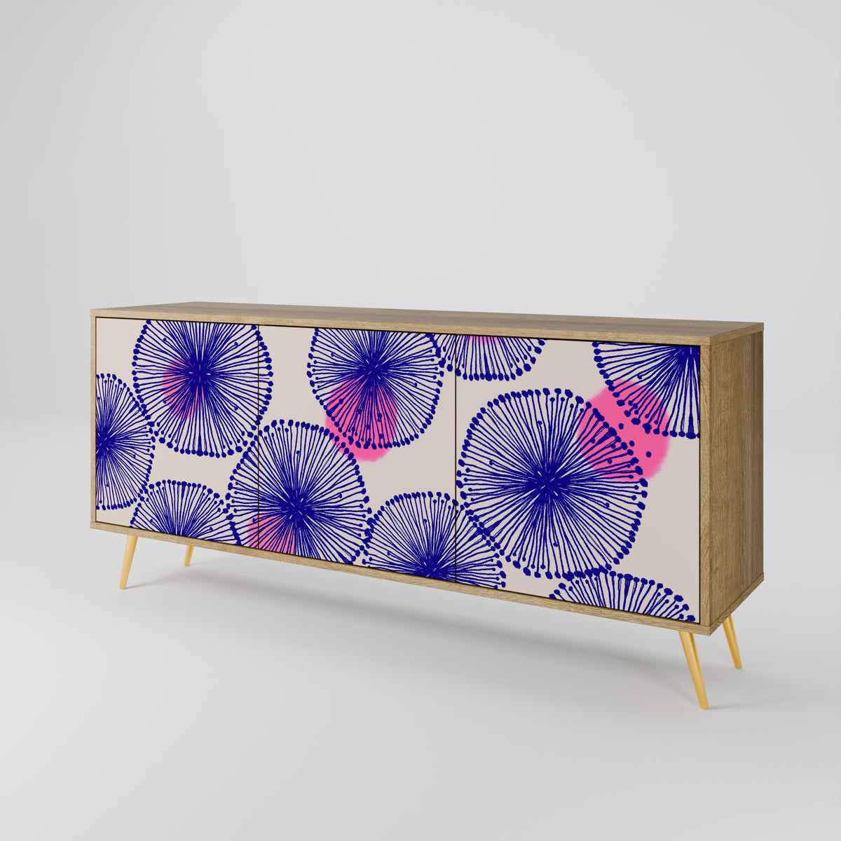 MAGIC NATURE 3-Door Sideboard