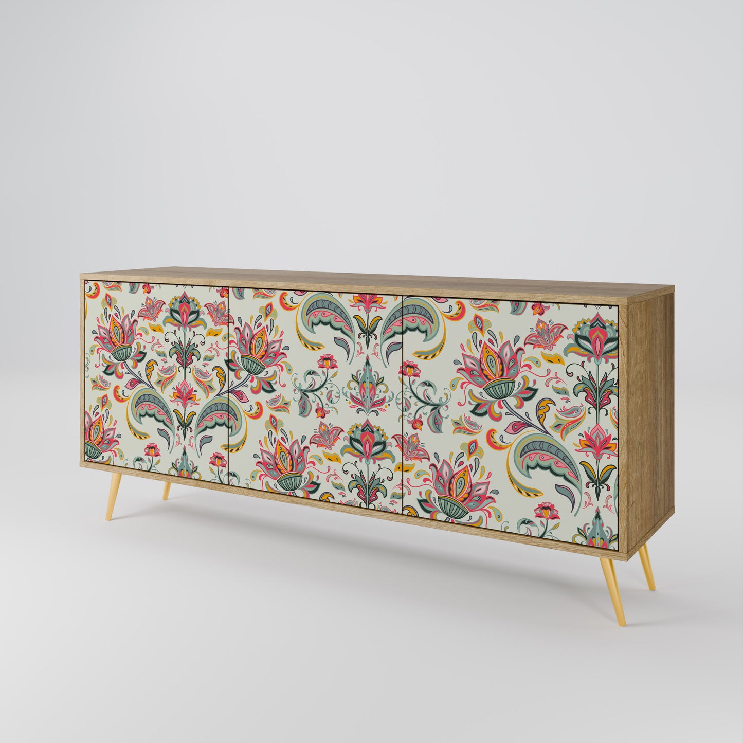 ORGANIC FOLKLORE 3-Door Sideboard