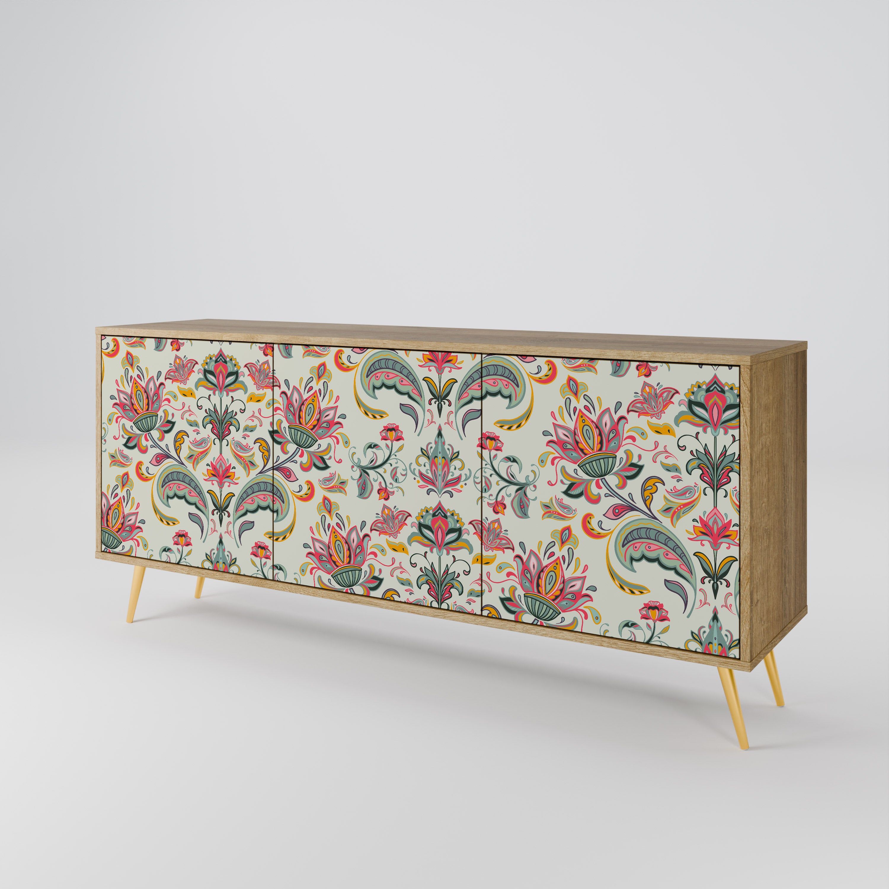 ORGANIC FOLKLORE 3-Door Sideboard