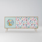 COLORFUL ALPACAS 3-Door Sideboard