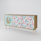 COLORFUL ALPACAS 3-Door Sideboard