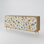 COLORFUL INSECTS 3-Door Sideboard