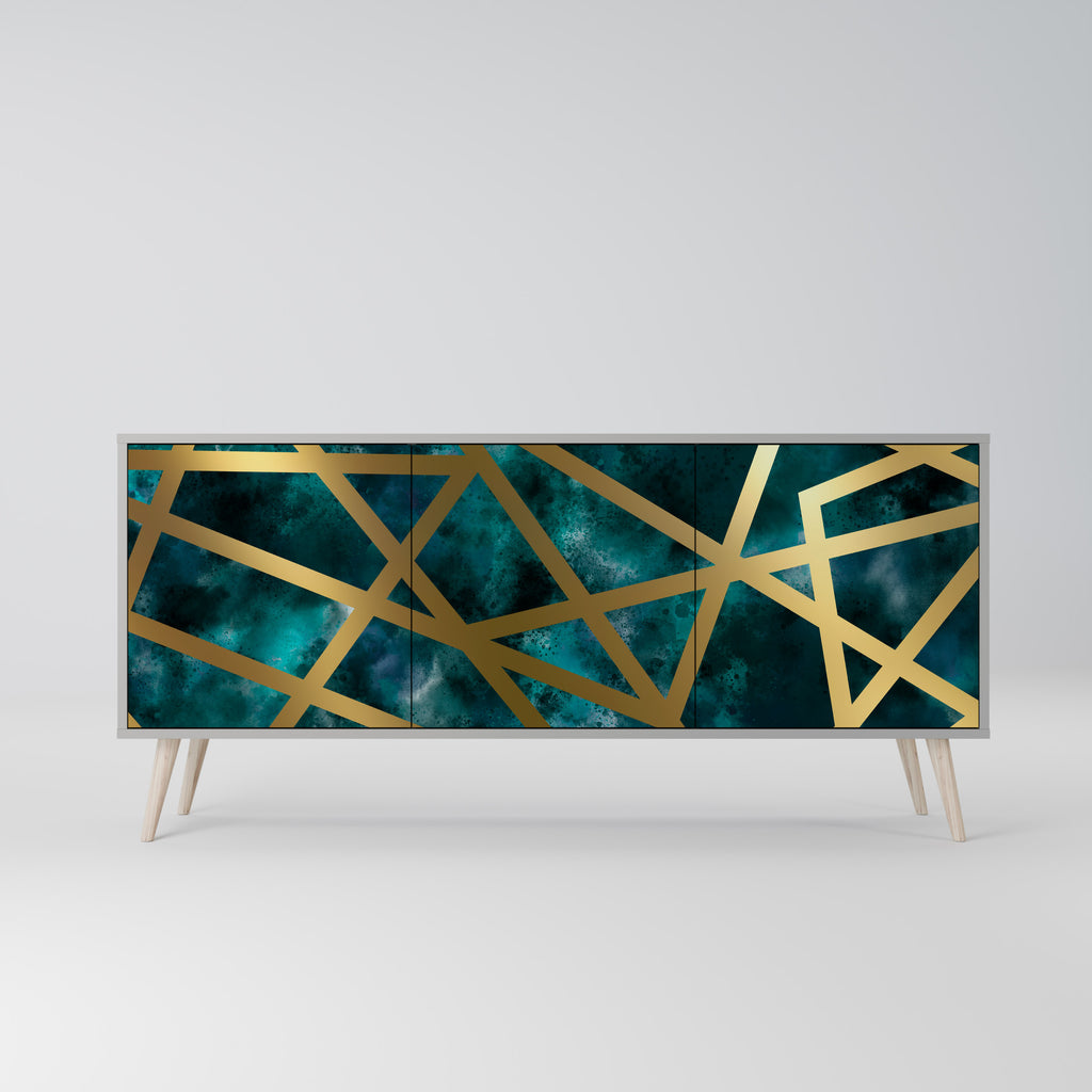 THE LABYRINTH OF GOLD 3-Door Sideboard