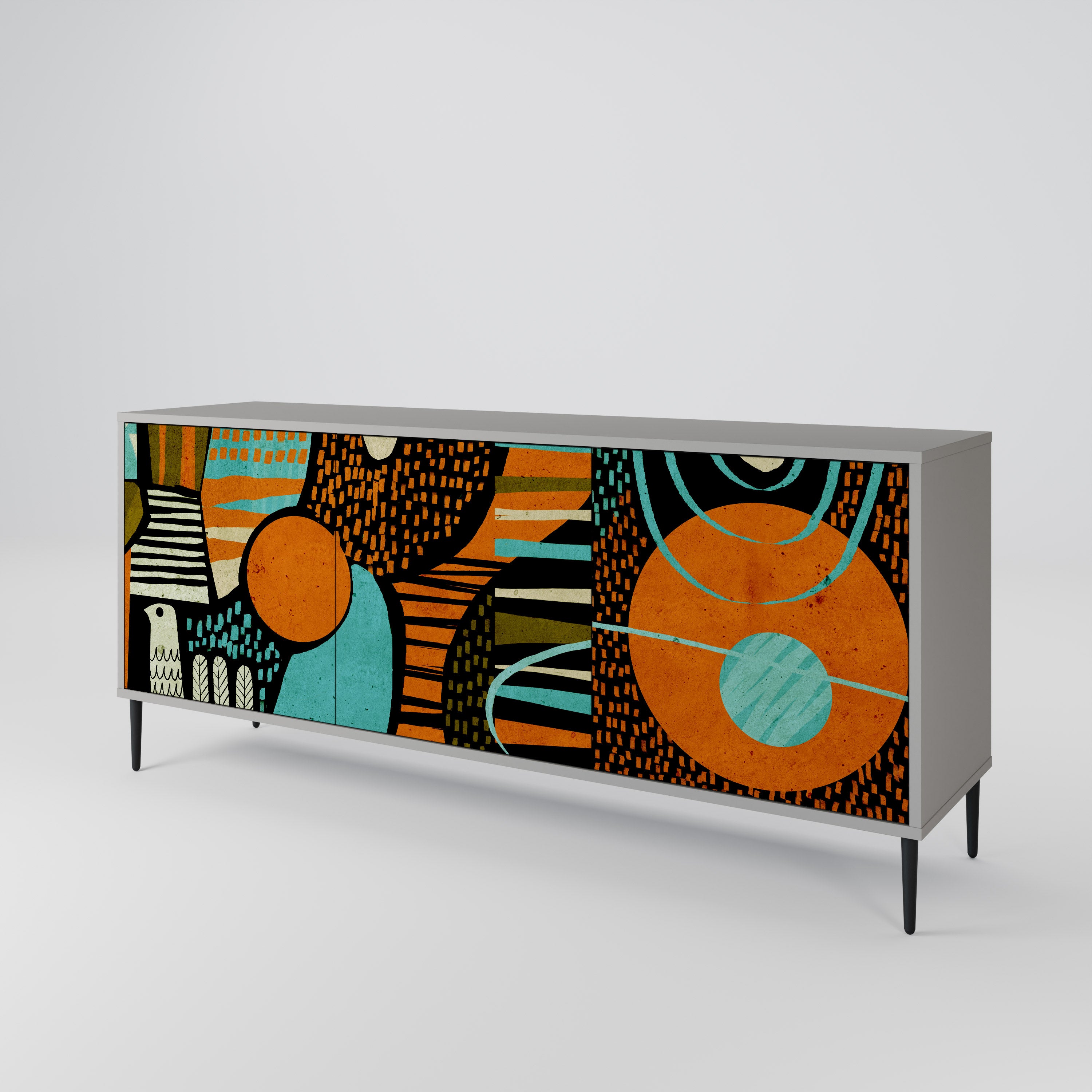 GEODE GLIMMER 3-Door Sideboard