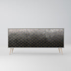 TESSELATED GRAYISH 3-Door Sideboard