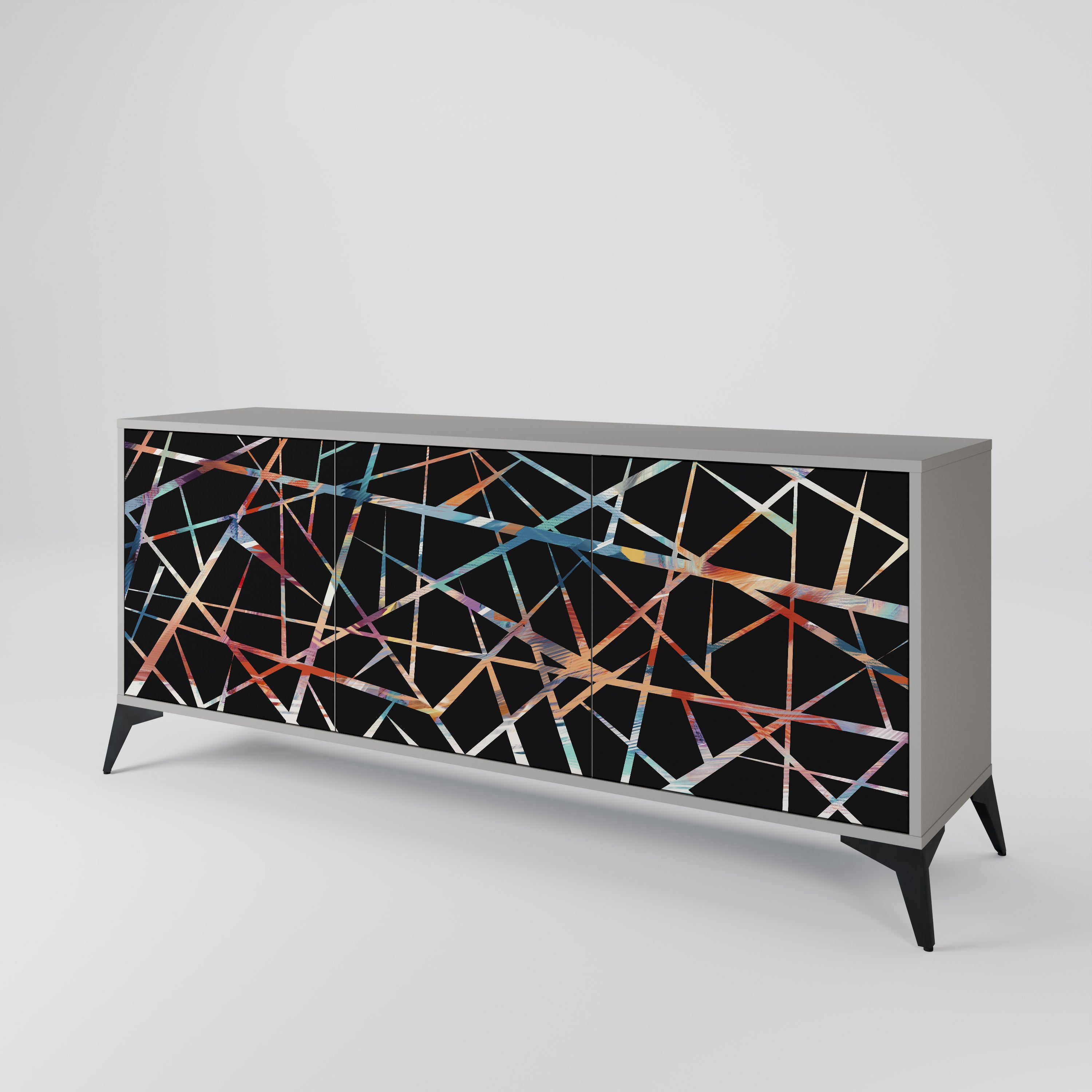 POLYGON VERVE 3-Door Sideboard
