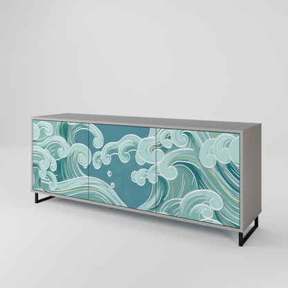 ASIAN SWAY 3-Door Sideboard