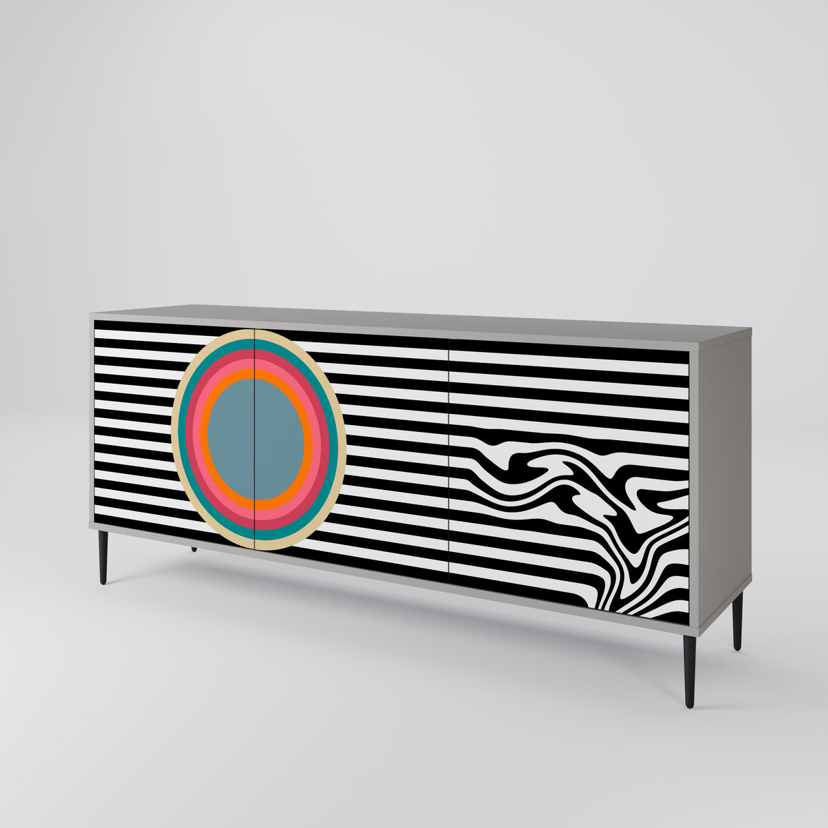 SPECTRA SHOWCASE 3-Door Sideboard