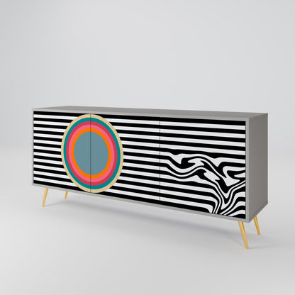 SPECTRA SHOWCASE 3-Door Sideboard