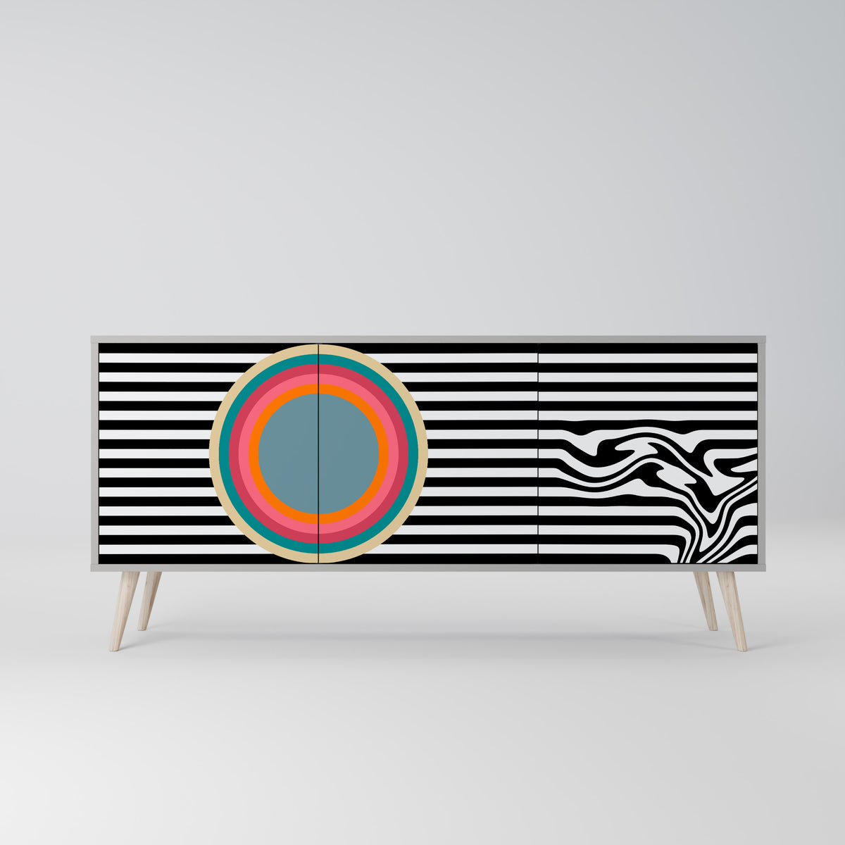 SPECTRA SHOWCASE 3-Door Sideboard