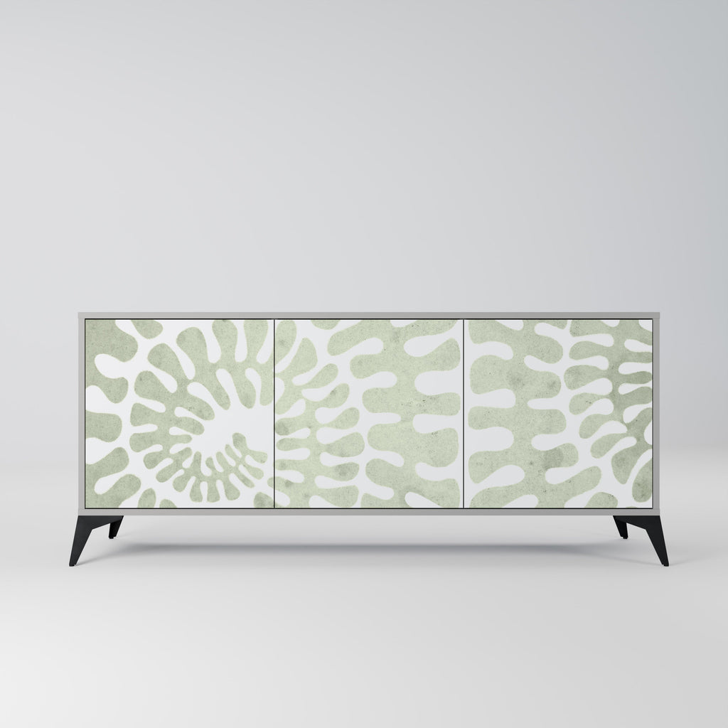 Buffet 3 portes HELIX DANCE finition grise