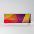 VIVID GEOMETRY 3-Door Sideboard